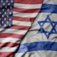 USA Israel flag