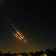 Iranian missile attack