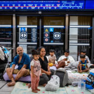 Tel Aviv train station