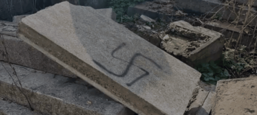 Moldova cemetery vandalized