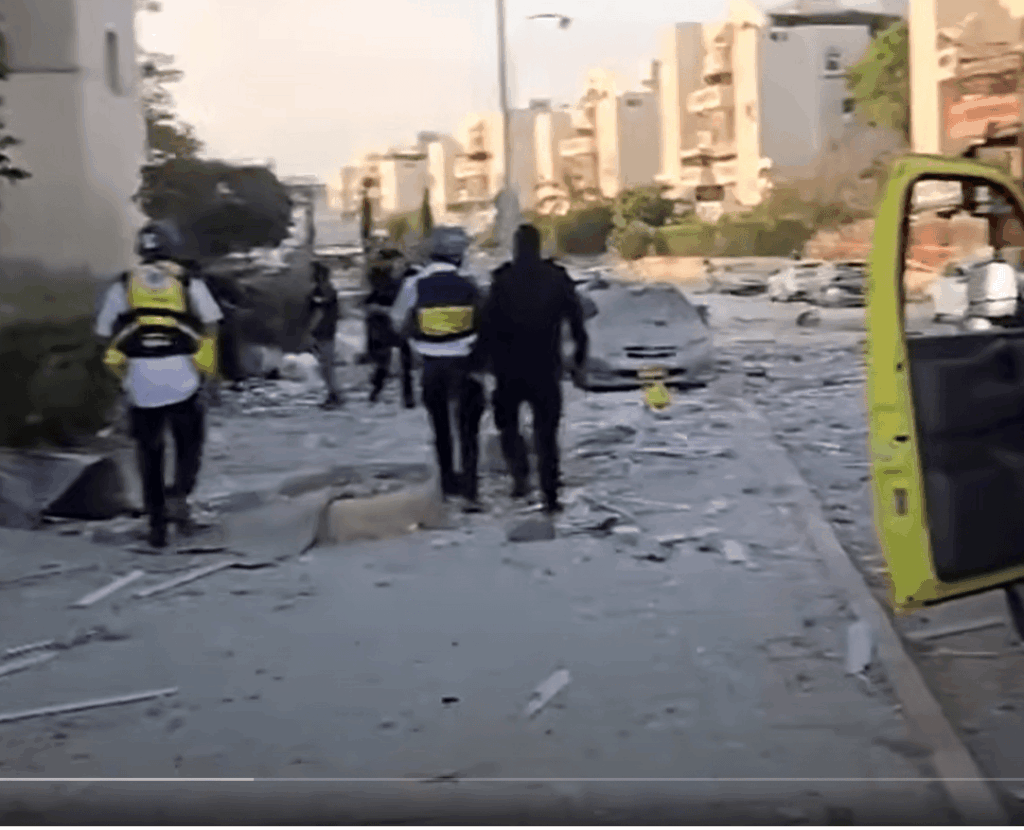 Beersheva missile attack