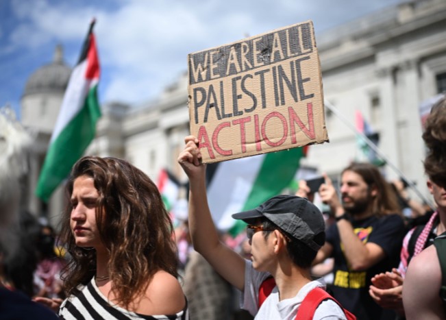 Anti-Israel protesters