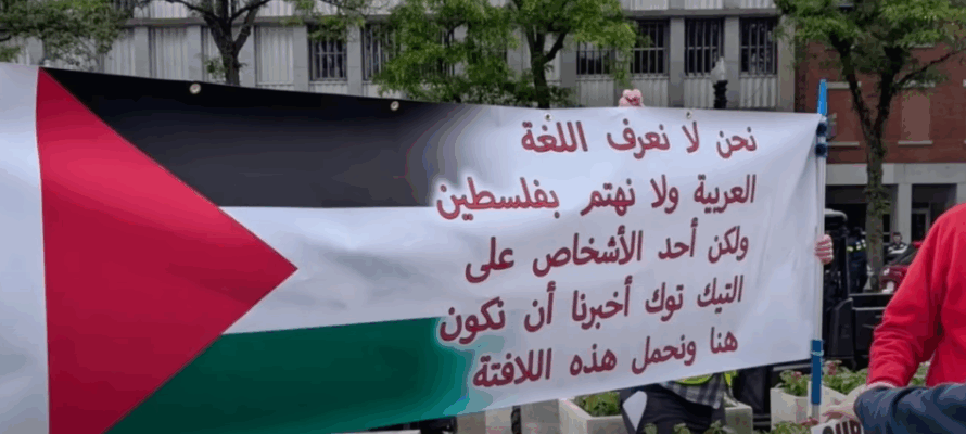Anti-Israel protesters