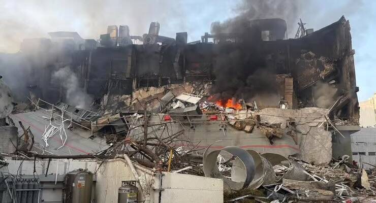 Weizmann Institute hit by missile