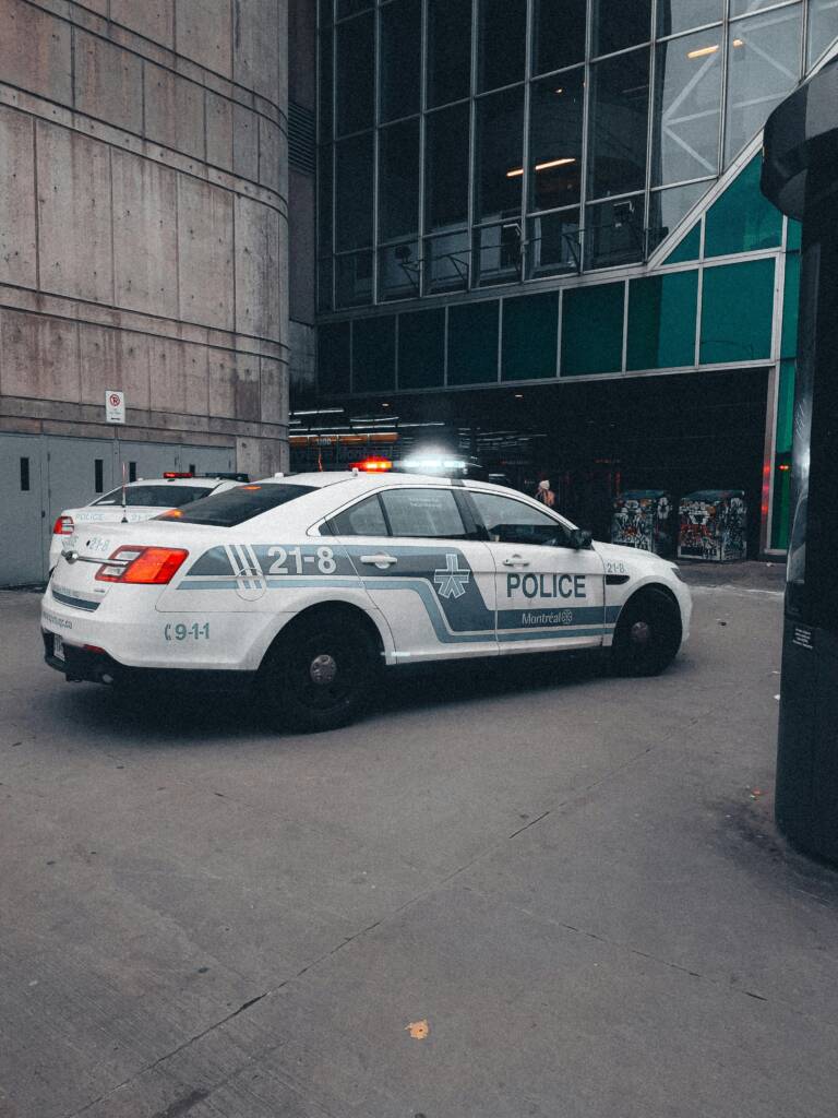 police car