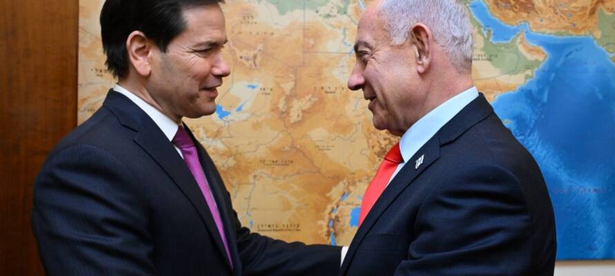 Rubio and Netanyahu