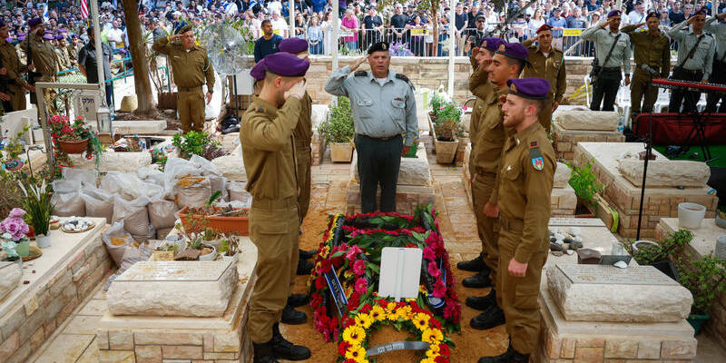 Hadar Goldin funeral
