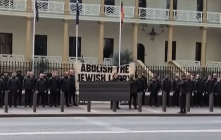 NSW Nazi rally