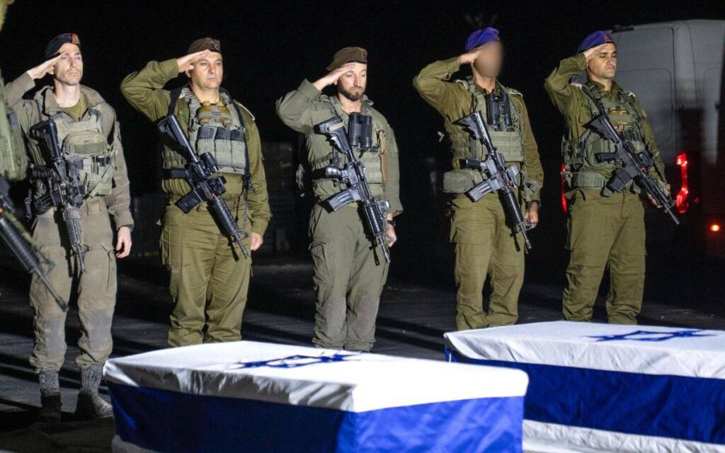 idf soldiers and coffins