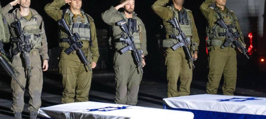 idf soldiers and coffins