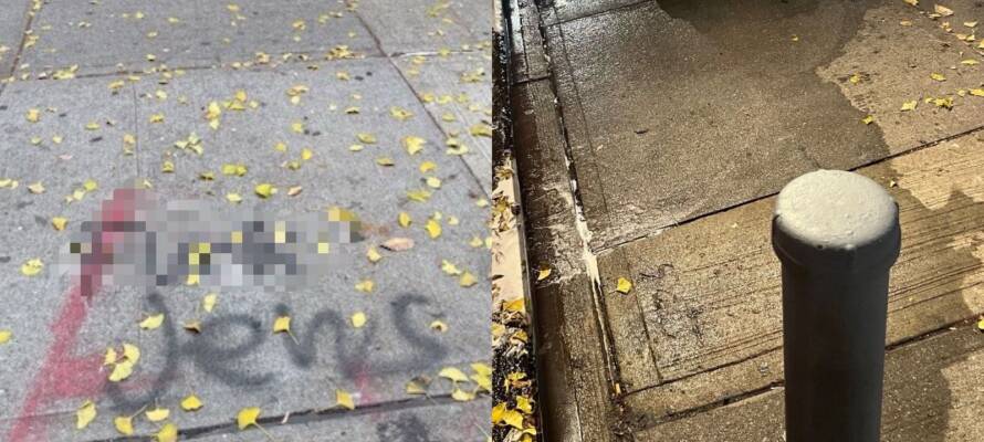 antisemitic graffiti