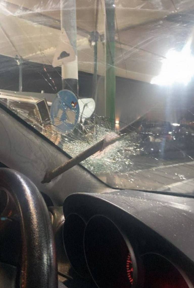 iron bar attack