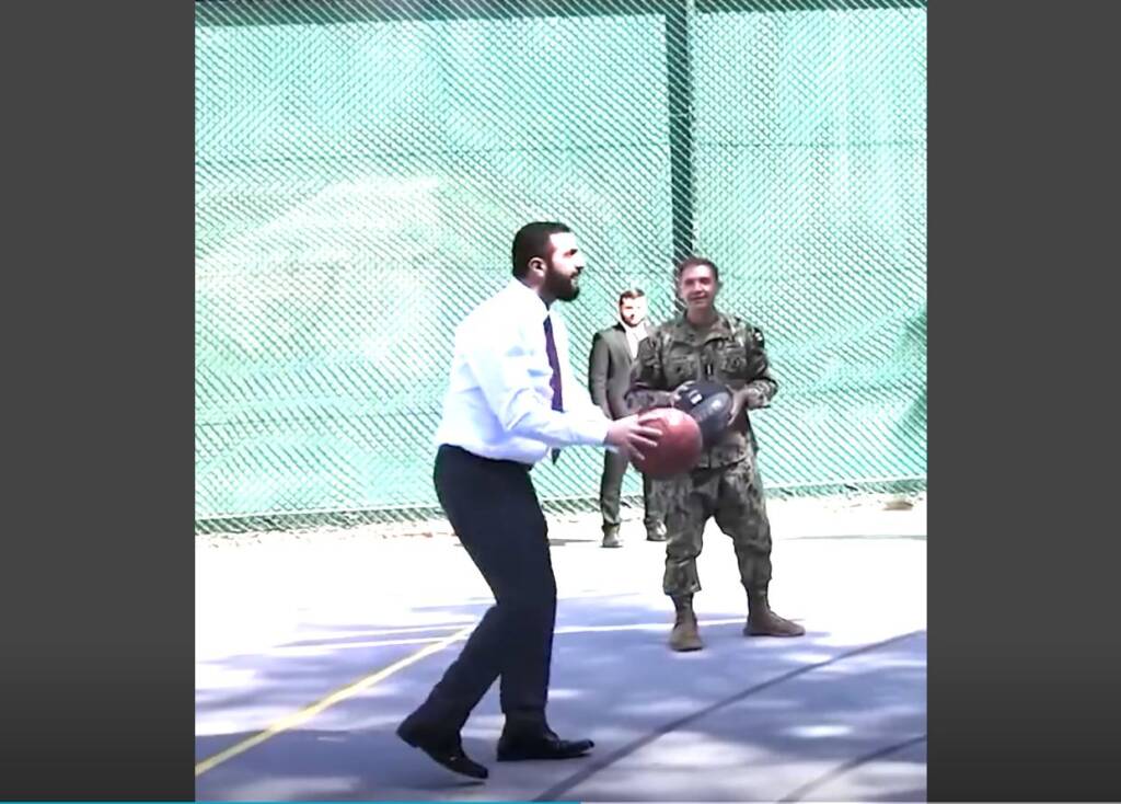 Syrian president basketball