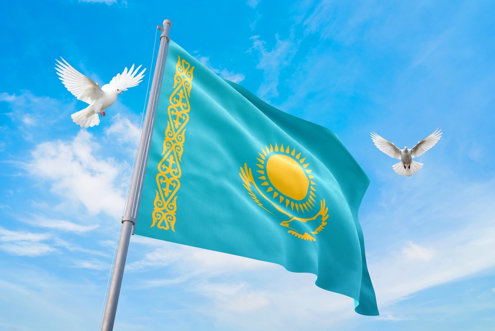 Kazakhstan flag