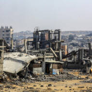 gaza destruction