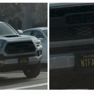 license plate