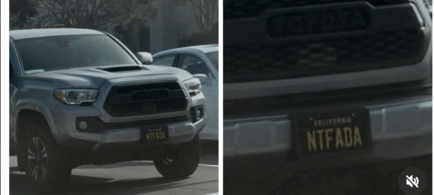 license plate