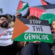 anti-Israel protest