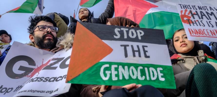 anti-Israel protest