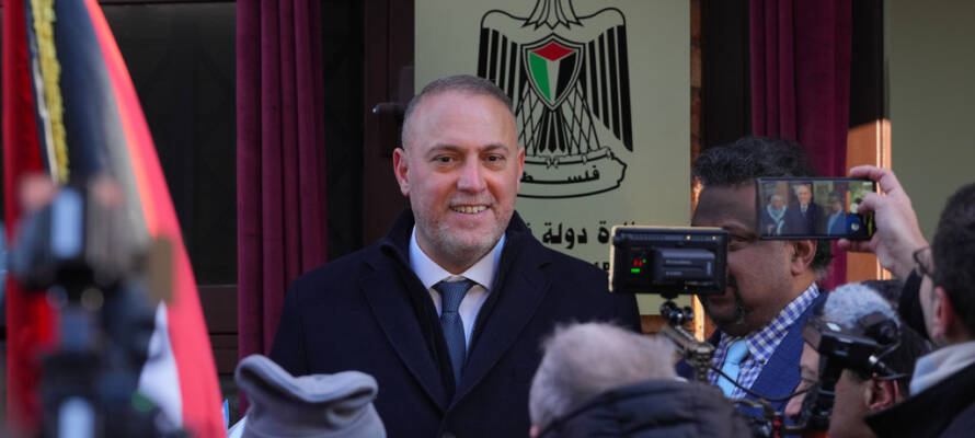 Britain Palestinian Embassy