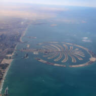 Palm Jumeirah, aerial view