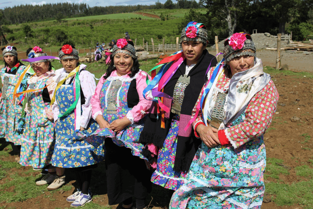 Mapuche women