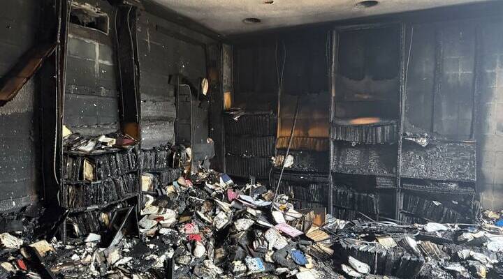 Synagogue arson Mississippi
