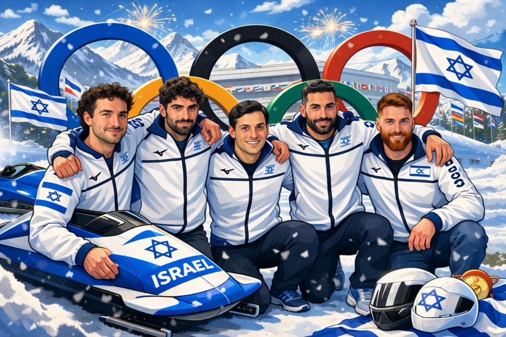 Israeli bobsled team