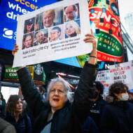Iran war protest