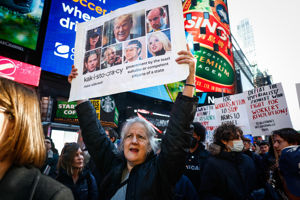 Iran war protest