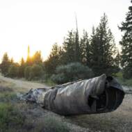 Missile debris