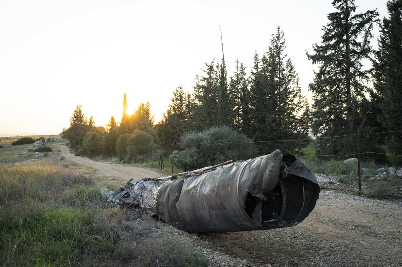 Missile debris