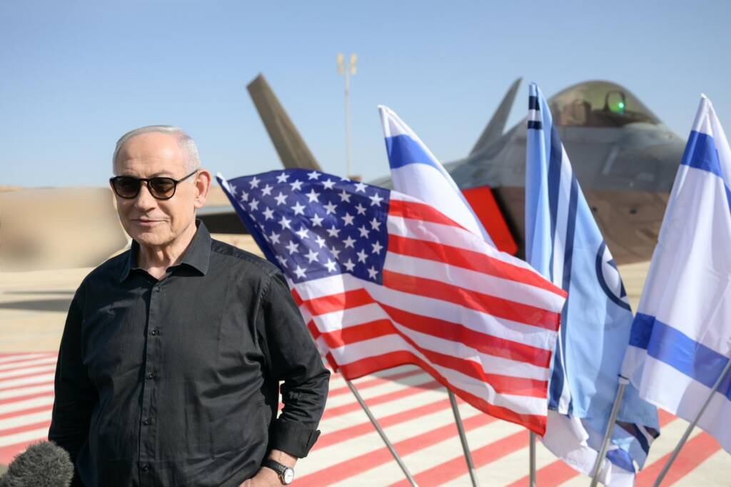 netanyahu f-22