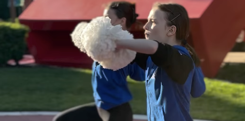 Israeli cheerleaders
