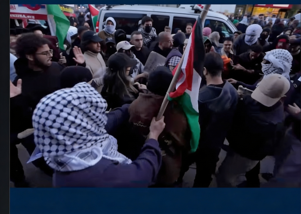 anti-Israel protest