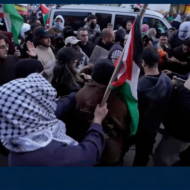anti-Israel protest