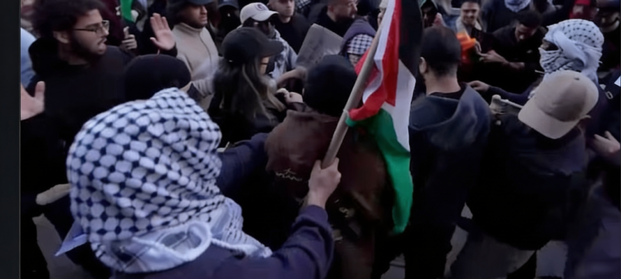 anti-Israel protest