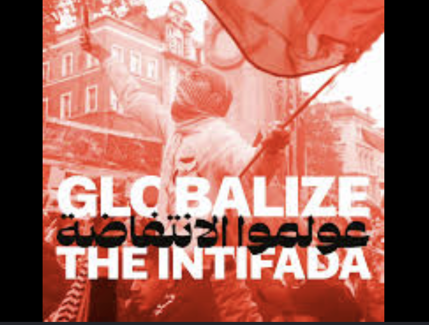 Globalize intifada flyer