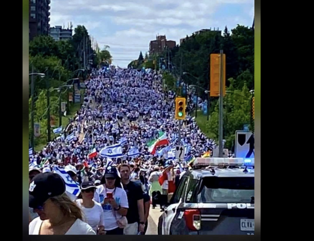 Israel walk Toronto