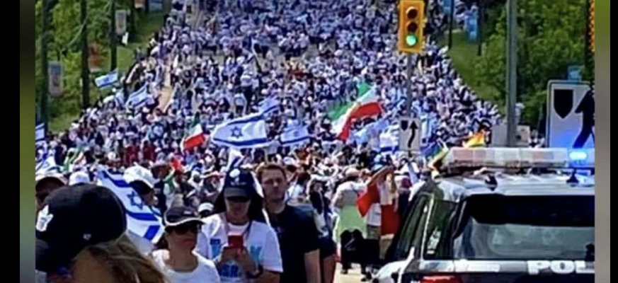 Israel walk Toronto